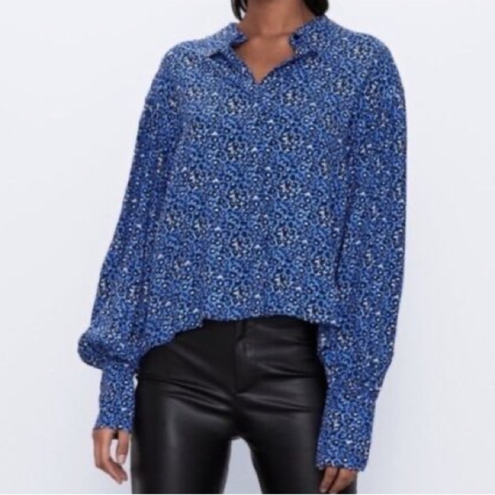 Zara button down shirt